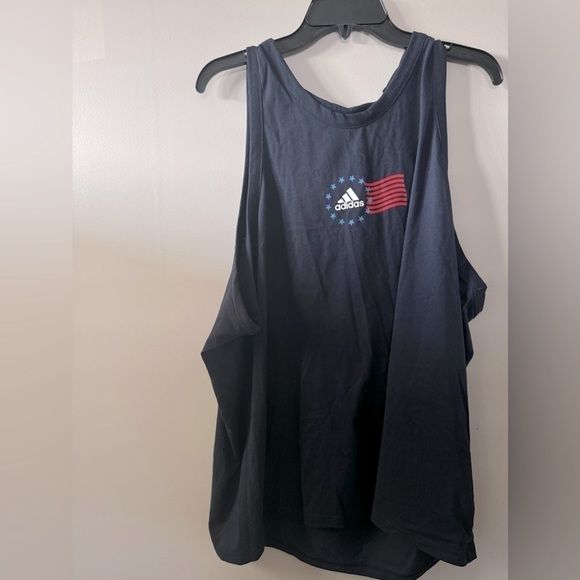 NWT Adidas American Flag Graphic Tank-Size Small/Men’s, shirt - Picture 2 of 7